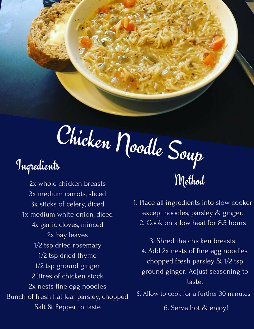 Shaun's Chicken Noodle Soup